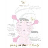 Crystallove Glass Facial Cupping Set set pomagala za masažu za lice, vrat i dekolte 2 kom | shoptok.hr