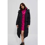 Moodo Long quilted jacket with hem