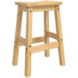  Barski stol 2 pcs Medeni vosak 44 x 30 x 63 cm Čvrsta bor | shoptok.hr