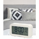 Nedis CLDK2005WT - Digitalni sat sa alarmom, termometrom i higrometrom 2xAA beo | Eponuda.com