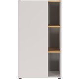 Germania Bijela biblioteka u dekoru hrasta 61x110x34 cm Adrano – | shoptok.hr
