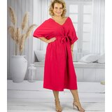 Pri Oversize dress with belt and V neckline SOPHIA | shoptok.hr