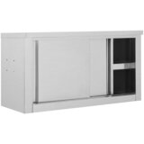  Kuhinjski zidni ormarić s kliznim vratima 90x40x50 cm čelični | Eponuda.com