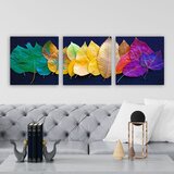 Wallity P865762 multicolor dekorativna slika na platnu (3 komada) | Eponuda.com