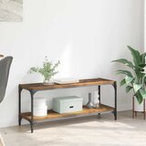 vidaXL TV omarica Star les 100x33x41cm Inženirski les in železo Cene