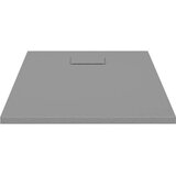vidaXL Kada za tuš SMC siva 90 x 70 cm | shoptok.hr