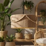 Toolight Boho lampa od jutene užadi - Luster APP1741-1CP 40 cm | shoptok.hr