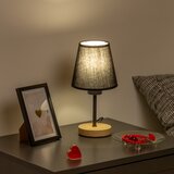 Brilagi - Stona lampa NUBILA WOOD 1xE27/25W/230V hrast/crna | Eponuda.com