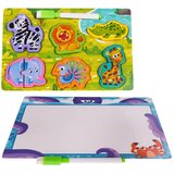  Drvena ploča za igru + Safari Puzzle | shoptok.hr