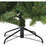 Umjetno božićno drvce s nogom Zelena 240 cm PVC i čelik | shoptok.hr