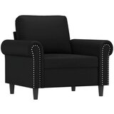 vidaXL Fotelj črn 60 cm umetno usnje | Shoptok.si