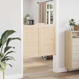 vidaXL Okretna vrata s rešetkama 1 par 90x100 cm puno drvo bor | shoptok.hr