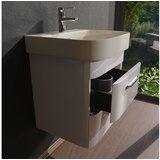 TMP Ormarić s umivaonikom Round 50 White | shoptok.hr