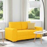  Dvosjed svijetložuti 160x77x82 cm korduro tkanina | shoptok.hr