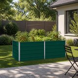  Povišeni vrtni krevet Zelena 160 x 80 x 55 cm | shoptok.hr