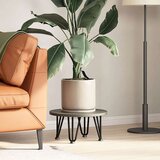 vidaXL Ukosnice noge za stol 4 kom crne 20 cm čvrstog čelik | shoptok.hr