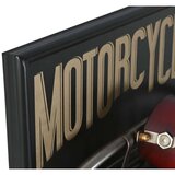  Zidni sat Home ESPRIT Crna Crvena zlatan PVC Metal Motorcikl Vintage 60 x 18 x 120 cm | shoptok.hr