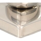  Poklopci za stupove 6 kom kuglasti čelični 101 x 101 mm | shoptok.hr