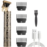  Električni stroj za kosu s USB punjenjem Budha - Zlato Smeđa KP25778 | Shoptok.si