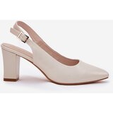 Sergio Leone Comfortable Heels On A Block Heel | Shoptok.si
