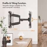 Vonhaus nagibni stenski nosilec do 45kg 3000296 | Shoptok.si