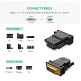 Adapter DVI (24+1) M na HDMI F