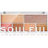 Revolution Relove colour play shadow palette senčilo za oči 5,2 g odtenek soulful Cene