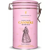 Greenomic Cannoli di Sicilia - v kovinski škatli - Nocciola