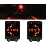  Kolesarski aku. LED zaslon s funkcijo indikatorja in laserskim projektorjem USB | Shoptok.si