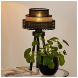  Brilagi - Stona lampa DAKOTA LUNETA 1xE27/15W/230V crna/ratan | Eponuda.com