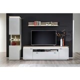 Hom`in DNEVNI REGAL, bela, barve hrasta | Shoptok.si