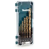 Makita 6-delni set svedrov za kovino hss-tin 2-8mm (D-72833) | Shoptok.si