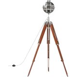  Podna svjetiljka na tronošcu od masivnog drva manga 165 cm Smeđa | shoptok.hr