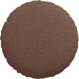  Jastučići za sjedenje 2 pcs Smeđa Ø30 x 13 cm tkanina | shoptok.hr