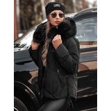 DStreet Kurtka damska zimowa MODIVA pikowana z kapturem czarna Cijene