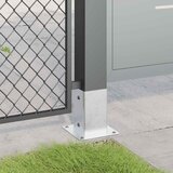  Postolja za stupove kvadratna 12 kom 81x81 mm pocinčani čelik | shoptok.hr
