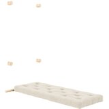 Karup Design Kremno bel fotelj iz rebrastega žameta Hooked – | Shoptok.si