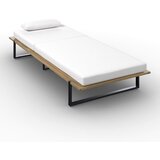 Bessagi Garden Vrtni Ležalnik Eva, Krem, Črna, Akacija | Shoptok.si