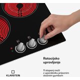 Klarstein EasyCook steklokeramična kuhalna plošča | 3 kuhališča | 4700 W | 11 stopenj moči | 45 cm | Shoptok.si
