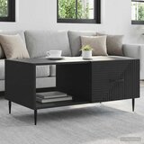  Kava Stol Crna 90 x 50 x 40 cm Konstruirano drvo | shoptok.hr