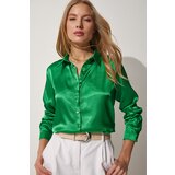 Happiness İstanbul Shirt - Green - Regular fit Cene