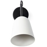 Faro 28258 - zidna lampa studio 1xE14/8W/230V bela/crna | Eponuda.com