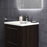 Ideal Standard Tamno smeđi zidni ormarić za ispod umivaonika u dekoru hrasta 60x63 cm i.Life B – | shoptok.hr
