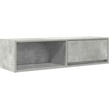 TV ormarić boja betona 100x31x25,5 cm od konstruiranog drva | shoptok.hr