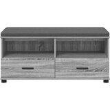  Klupa za hodnik s jastukom Sivi Sonoma 100 x 38 x 46 cm | shoptok.hr