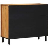  Stranski omarica 90x33x75 cm Trden akacijev les | Shoptok.si