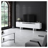Hanah home tv polica bohem white silver