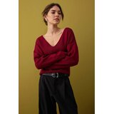 TRENDYOLMILLA ženski duks Twoaw26Kz00069, burgundac-bordo | Eponuda.com