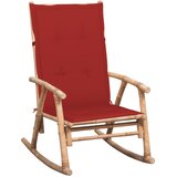  Stolica za ljuljanje od bambusa s jastukom | shoptok.hr