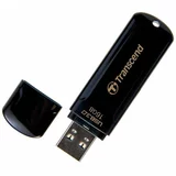 Transcend USB DISK 16GB JF 700, 3.0, črn, s pokrovčkom TS16GJF700